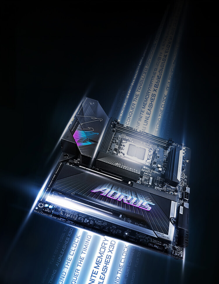 Time Forged Infinity — X870 AORUS INFINITY